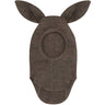 Huttelihut Brown Melange Elefanthue Ears Uld Rib