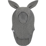 Huttelihut Medium Grey Melange Elefanthue Ears Bomuld Rib