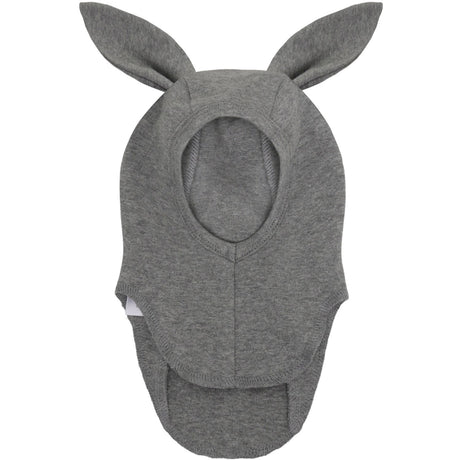 Huttelihut Medium Grey Melange Elefanthue Ears Bomuld Rib