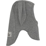 Huttelihut Medium Grey Melange Elefanthue Ears Bomuld Rib