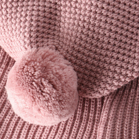 Huttelihut Woodrose Elefanthue Windstop Pompoms