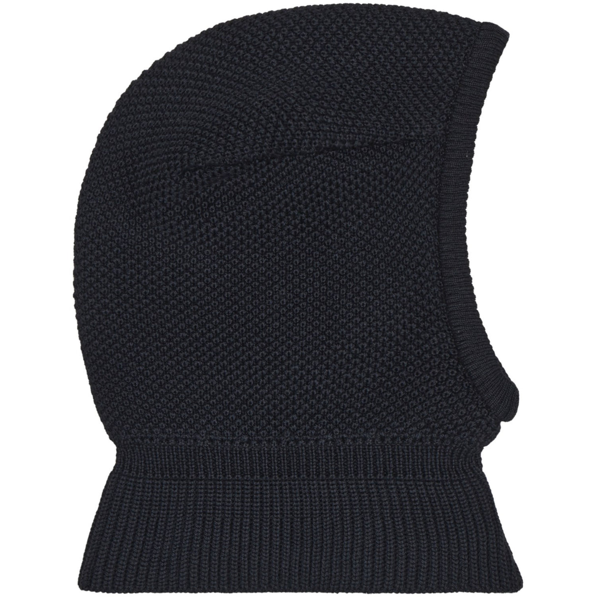 Huttelihut Dark Navy Elefanthue Uld Strik Windstop