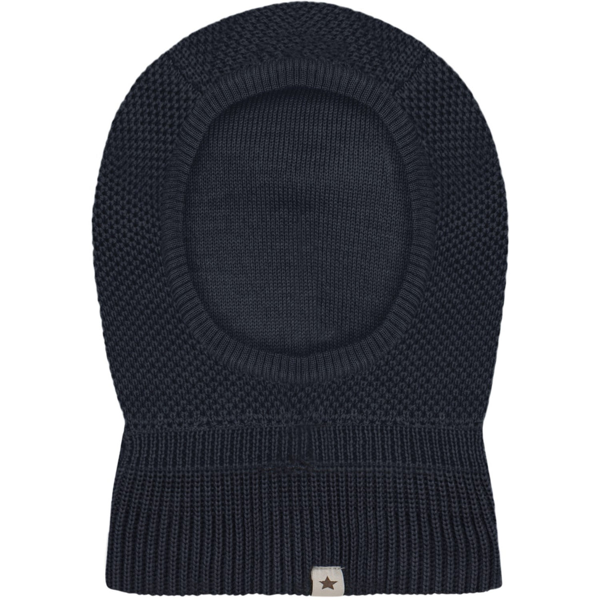 Huttelihut Dark Navy Elefanthue Uld Strik Windstop