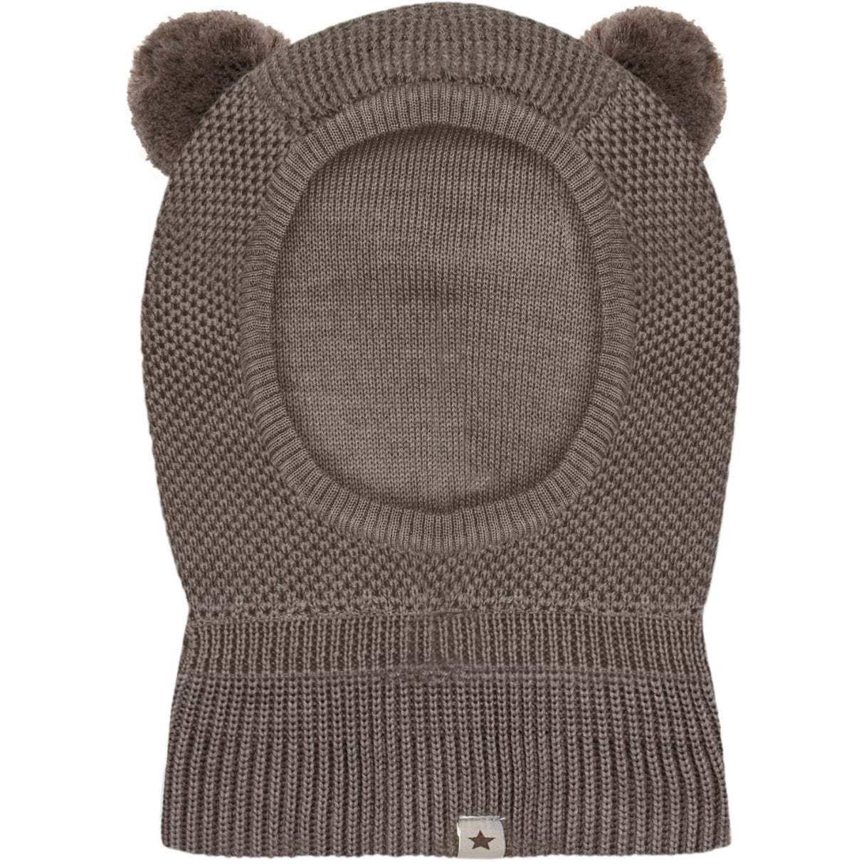 Huttelihut Cinder Melange Elefanthue Windstop Pompoms