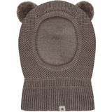 Huttelihut Cinder Melange Elefanthue Windstop Pompoms