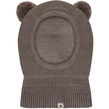 Huttelihut Cinder Melange Elefanthue Windstop Pompoms