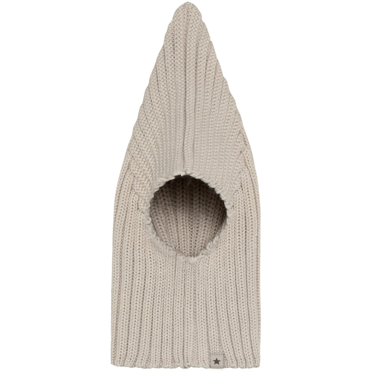 Huttelihut Sand Melange Elefanthue Pixie Uld Strik
