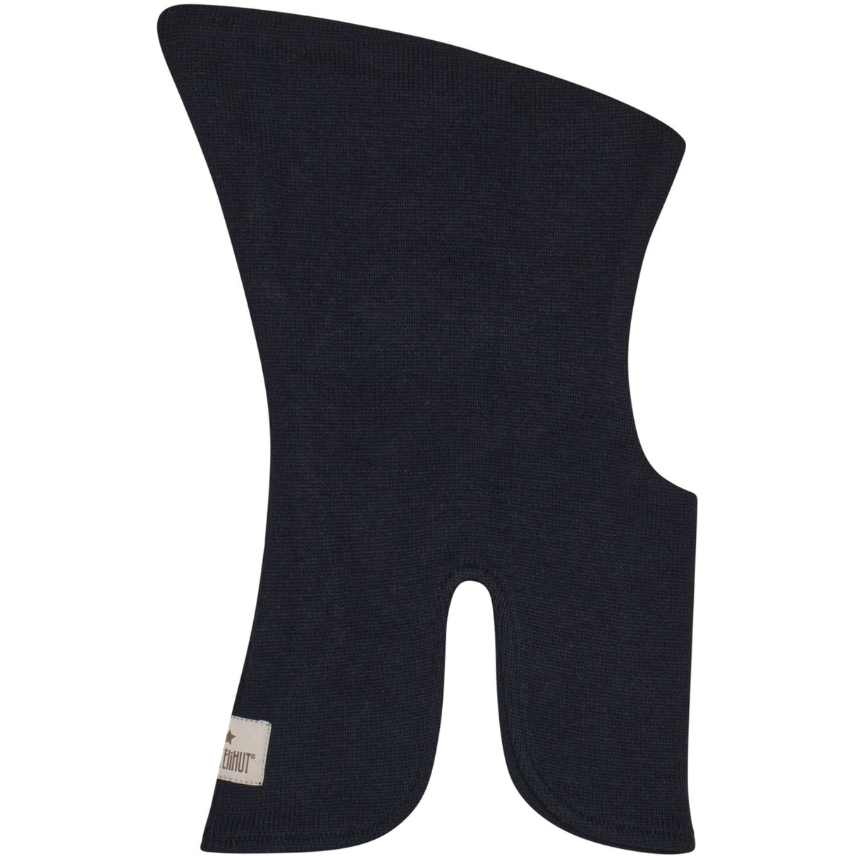 Huttelihut Dark Navy Elefanthue Uld Strik Windstop