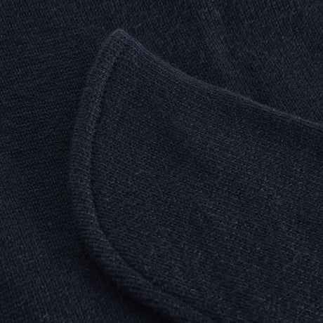 Huttelihut Dark Navy Elefanthue Uld Strik Windstop
