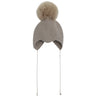 Huttelihut Atmosphere Bonnet Uld Strik Alpaca Pompom