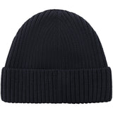 Huttelihut Dark Navy Beanie Uld Strik