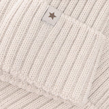 Huttelihut Sand Melange Beanie Uld Strik