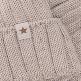 Huttelihut Camel Melange Hue Strik Alpaca Pompom