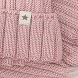 Huttelihut Woodrose Hue Strik Alpaca Pompom