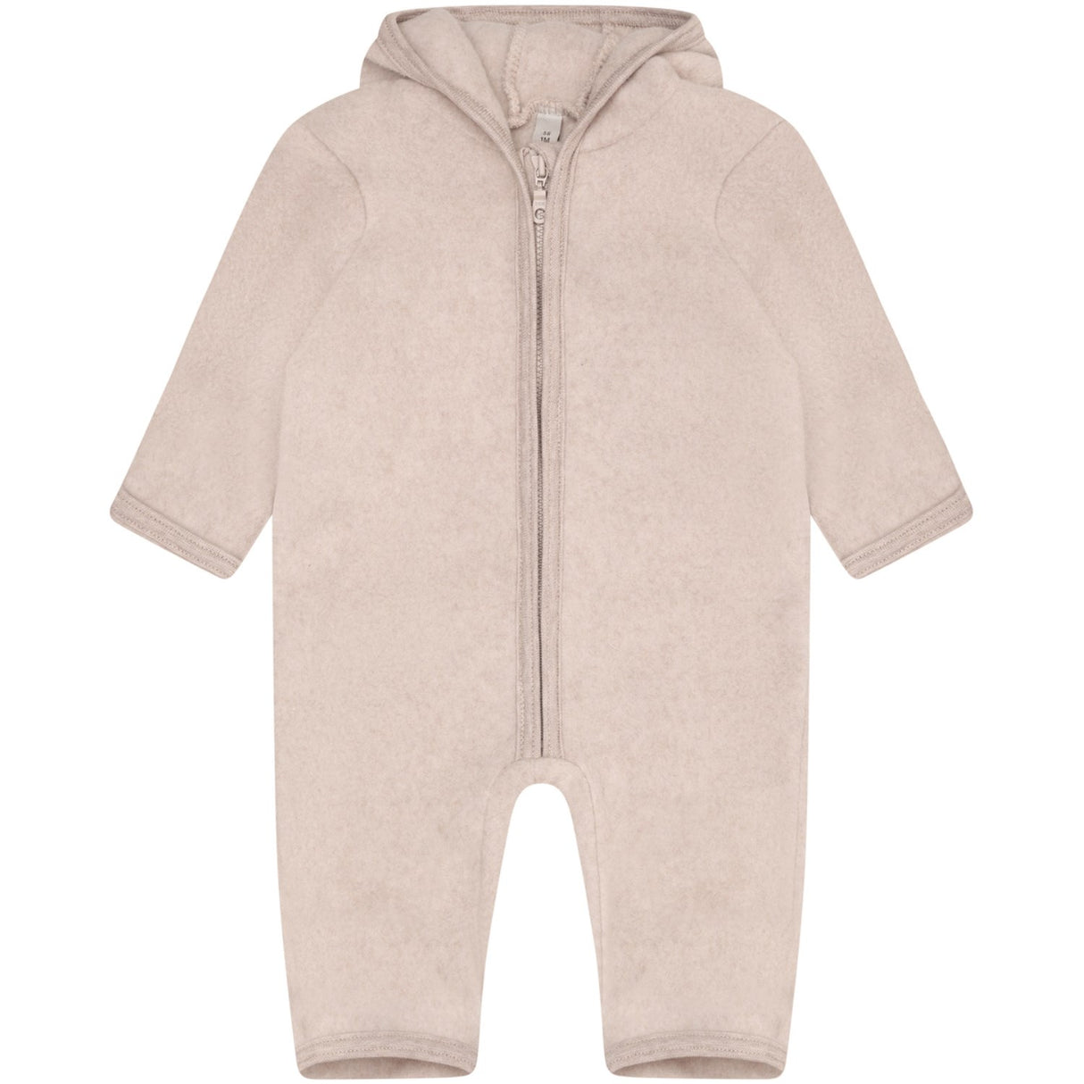 Huttelihut Camel Melange Klapvogn Dragt Ears Bomuld Fleece