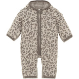 Huttelihut Camel Melange Klapvogn Dragt Ears Uld Fleece Jac