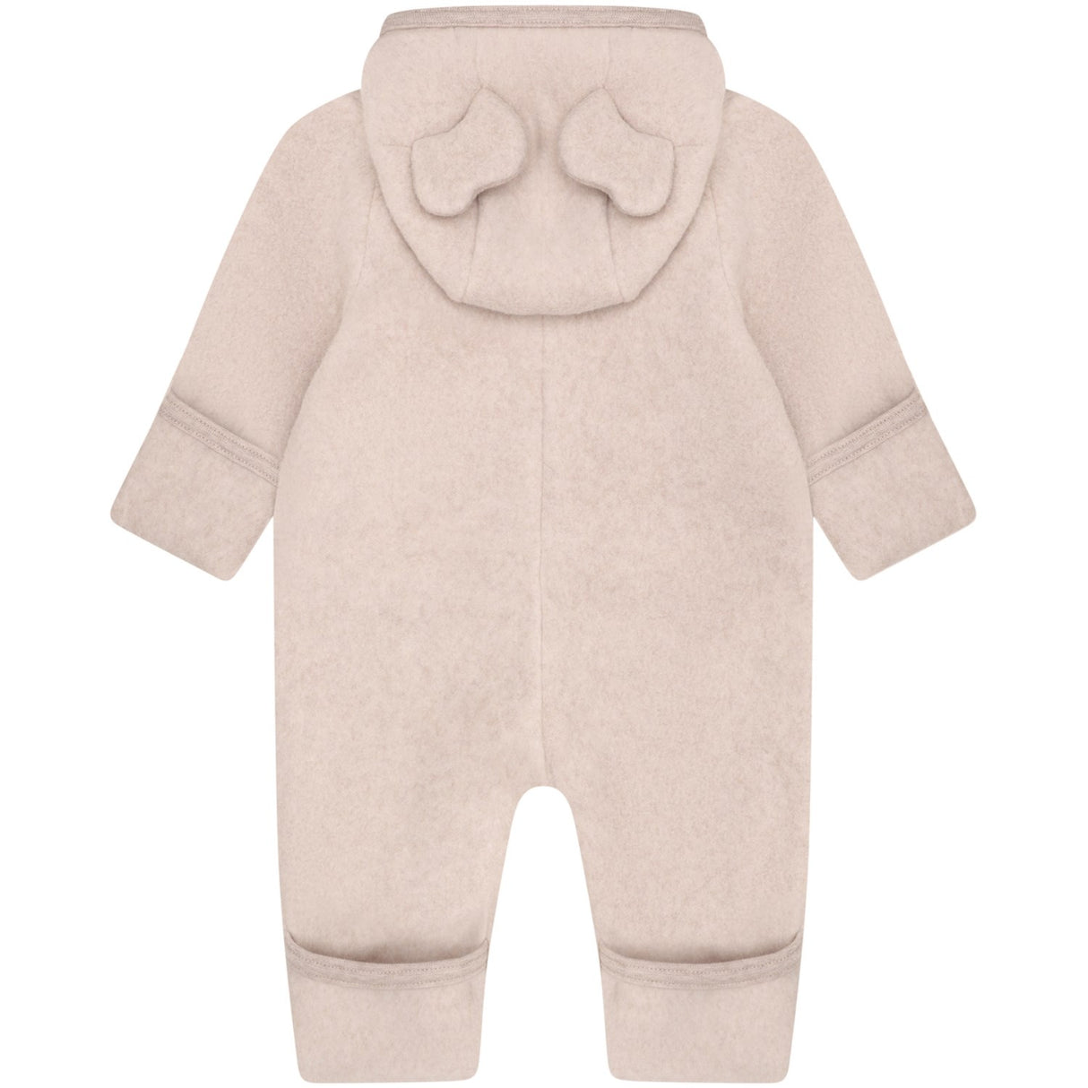 Huttelihut Camel Melange Klapvogn Dragt Ears Bomuld Fleece