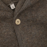Huttelihut Brown Melange Klapvogn Dragt Pixie Uld Fleece