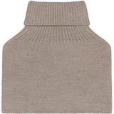 Huttelihut Camel Melange Neck Warmer Uld Strik