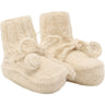 Huttelihut Off-White Footies Alpaca Uld Strik
