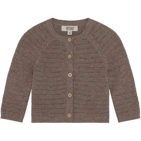 Huttelihut Cinder Melange Cardigan Strik M/ Uld