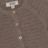 Huttelihut Cinder Melange Cardigan Strik M/ Uld