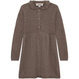 Huttelihut Cinder Melange Kjole Ls Strik M/ Uld