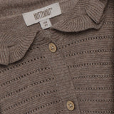 Huttelihut Cinder Melange Kjole Ls Strik M/ Uld