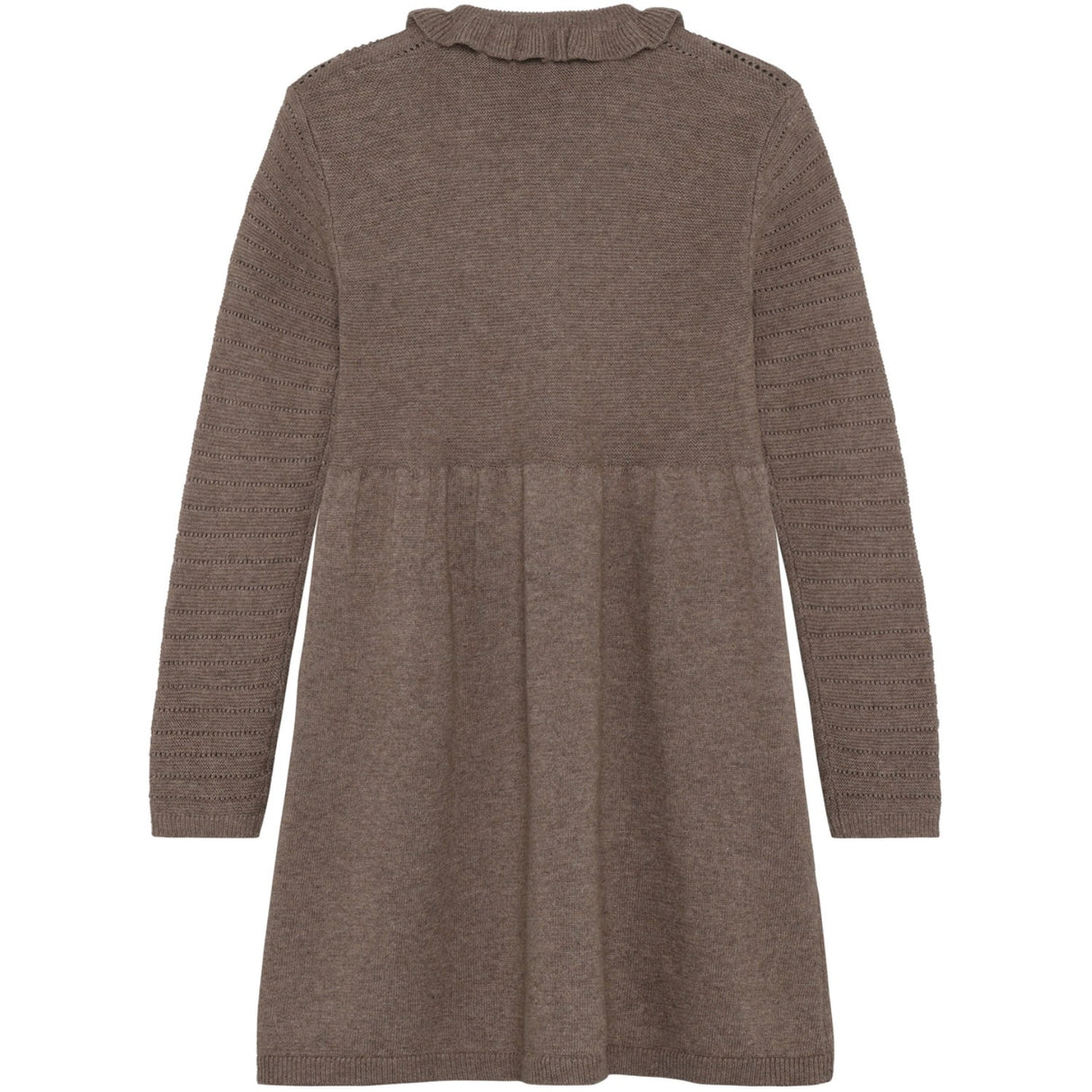 Huttelihut Cinder Melange Kjole Ls Strik M/ Uld