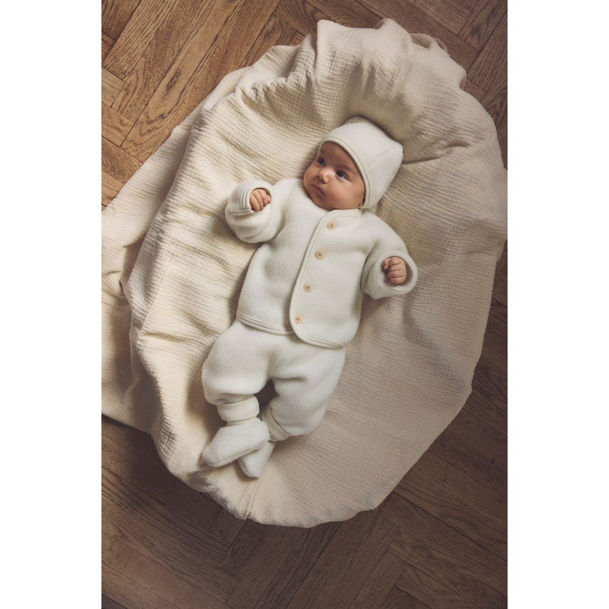 Huttelihut Tofu Bonnet Uld Fleece