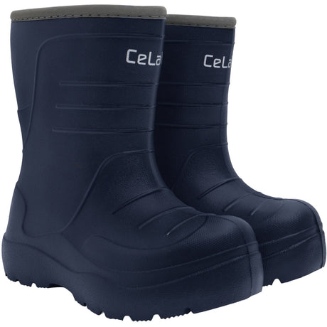 CeLaVi Navy Termo Gummistøvler - Embossed