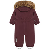 Color Kids Catawba Grape Baby Coverall M/ Fake Pels