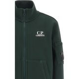 C.P. Company Black Zipped Sweatshirt