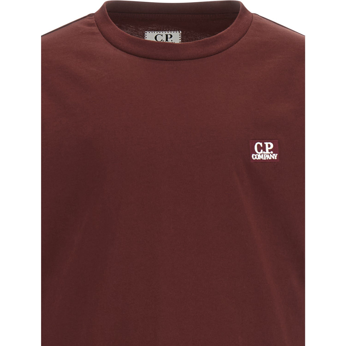 C.P. Company Borgogna Red Long Ærmer T-Shirt