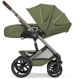Cybex Moss Green Talos S Lux Tpe Inklusiv Foldbar Cot