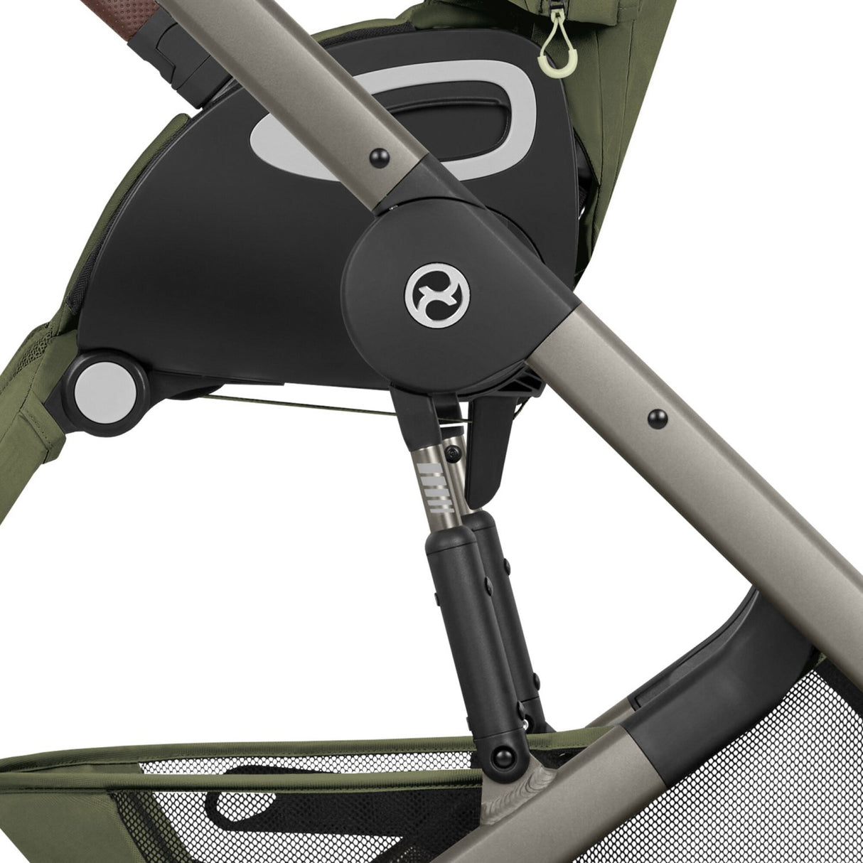 Cybex Moss Green Talos S Lux Tpe Inklusiv Foldbar Cot