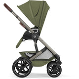 Cybex Moss Green Talos S Lux Tpe Inklusiv Foldbar Cot