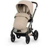 Cybex Almond Beige Talos S Lux Tpe Inklusiv Foldbar Cot