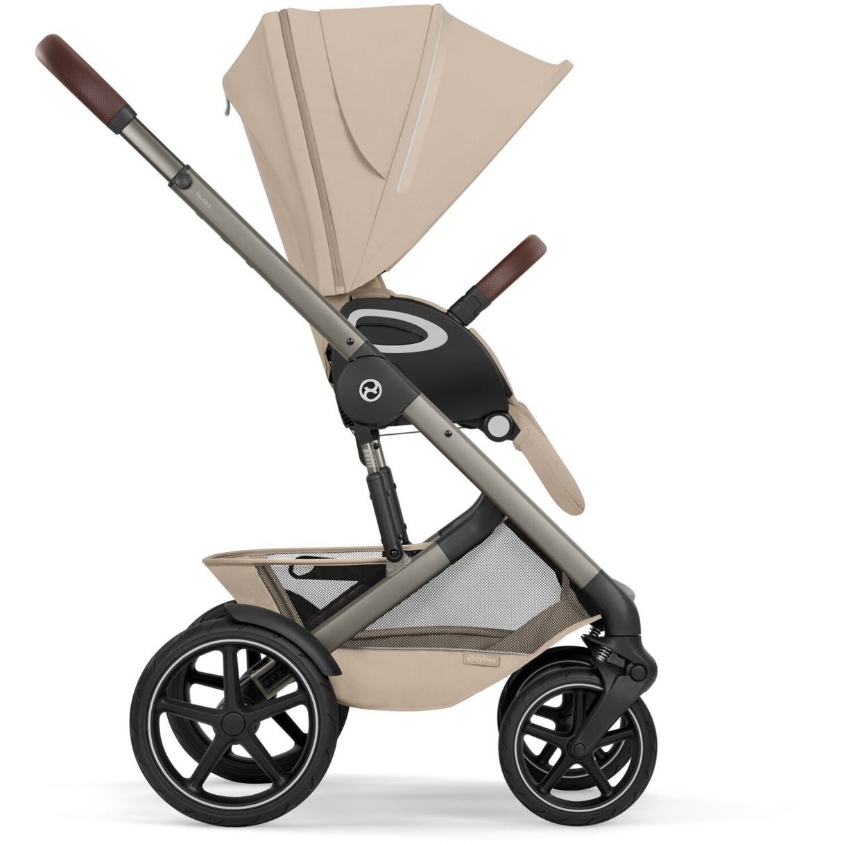 Cybex Almond Beige Talos S Lux Tpe Inklusiv Foldbar Cot