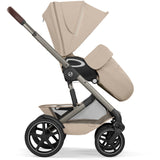 Cybex Almond Beige Talos S Lux Tpe Inklusiv Foldbar Cot