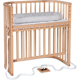 babybay® Natural Varnished Boxspring Comfort Plus Co-sleeper