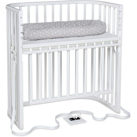 babybay® White Varnished Boxspring Comfort Plus Co-sleeper