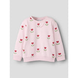 Name It Parfait Pink Nmfnancy Ls Nreg Swe Bru