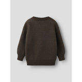 Name It Chocolate Brown Nmmnoah Ls Loose Strik
