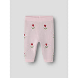 Name It Parfait Pink Nbfnela Strik Bukser
