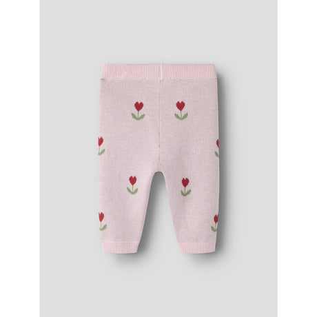 Name It Parfait Pink Nbfnela Strik Bukser