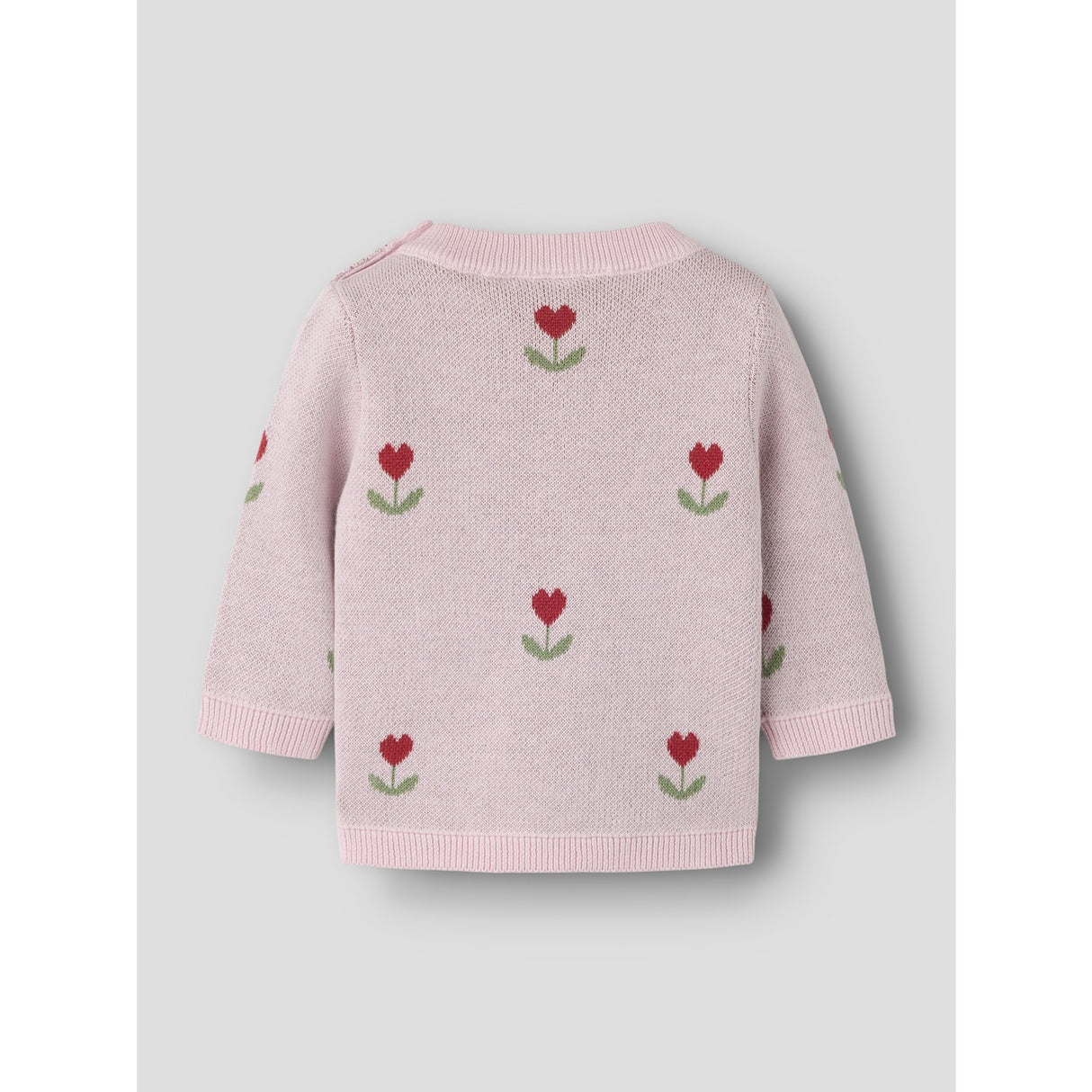 Name It Parfait Pink Nbfnela Ls Strik Top