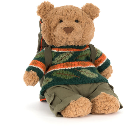 Jellycat Bartholomew Bjørn Hiking Outfit