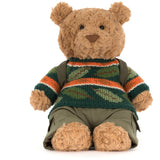 Jellycat Bartholomew Bjørn Hiking Outfit