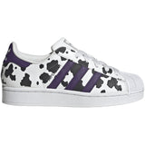 adidas Originals Crystal White Violet Ftwr White Superstar Ii J Sneakers